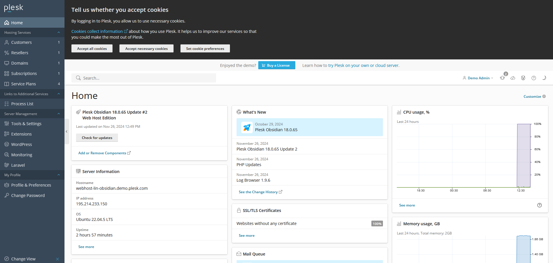 10 Best Web Hosting Control Panels List and Features
